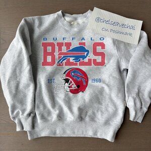 Vintage Buffalo Bills Football Sweatshirt, Retro NFL Buffalo Bills Shirt Tee